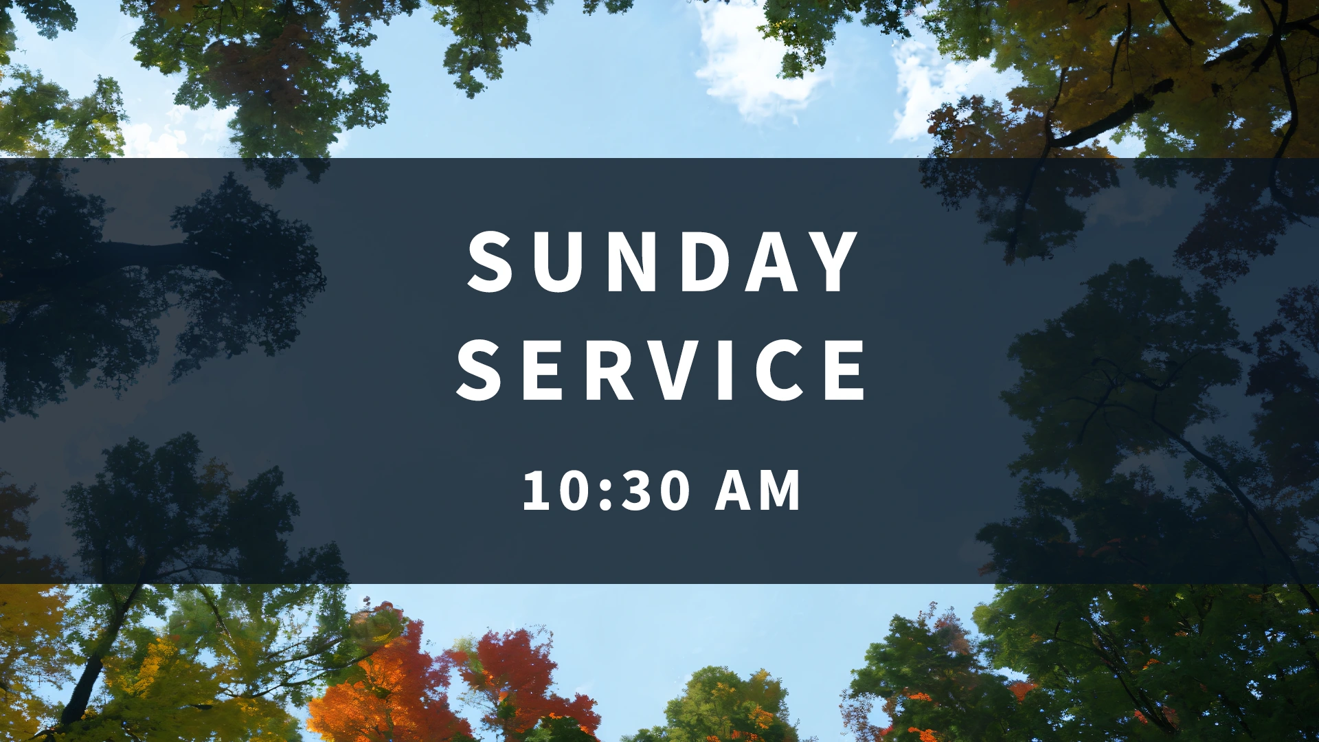 Sunday Morning Service