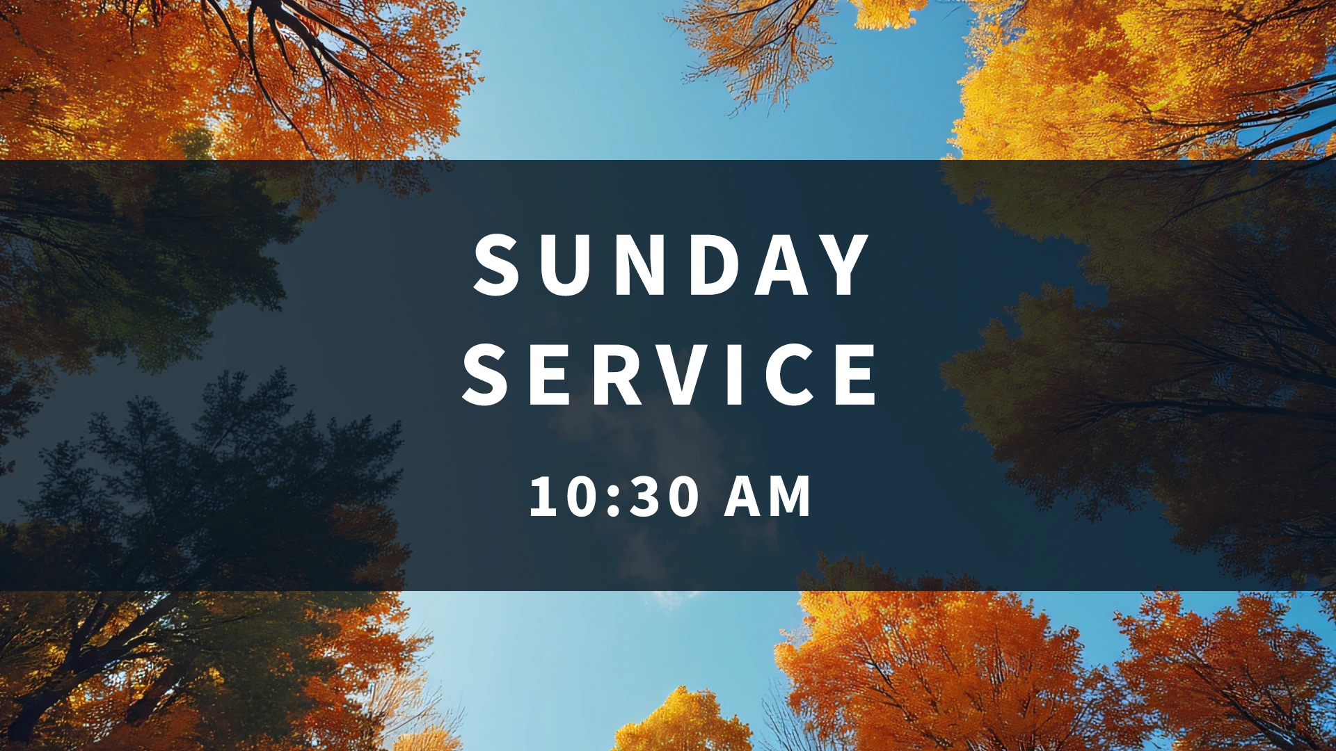 Sunday Morning Service
