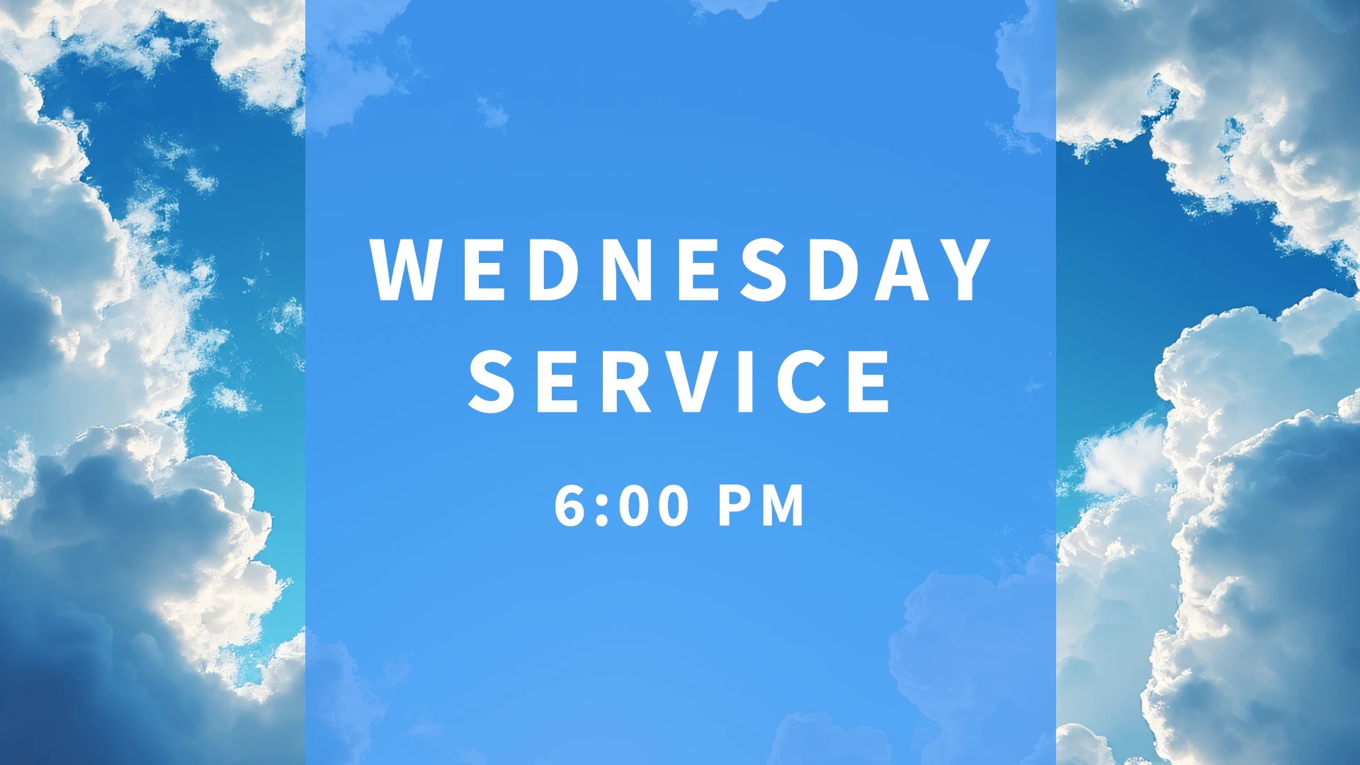 Wednesday Evening Service