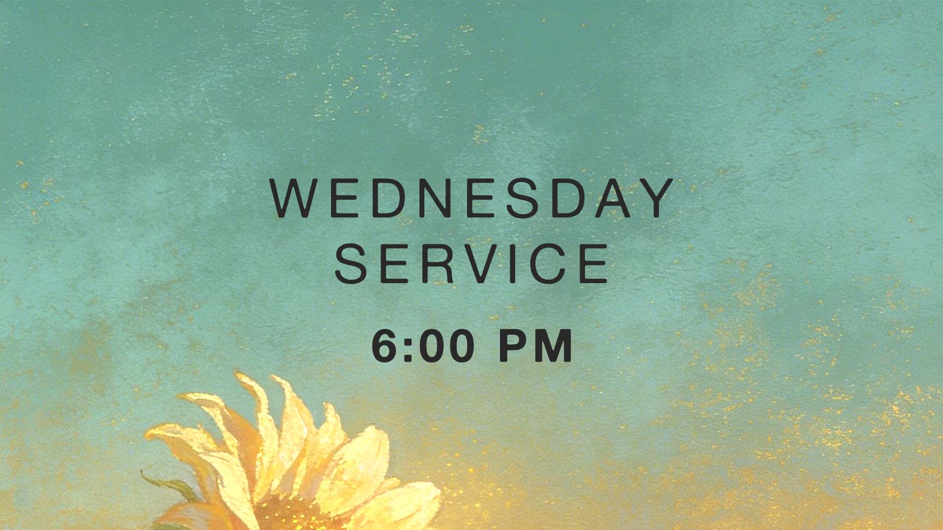 Wednesday Evening Service